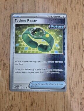 QTY 1 Pokemon Techno Radar Pokémon Trainer Item Card